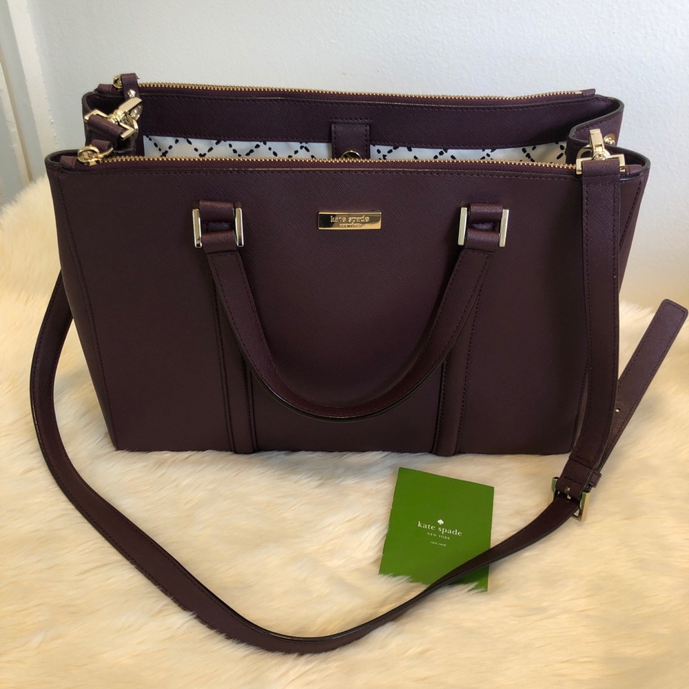 Kade Spade Newbury Lane large Loden